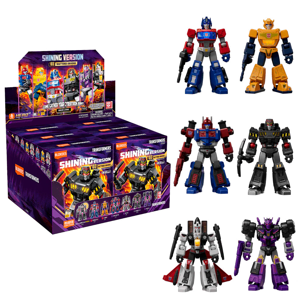 TRANSFORMERS SHINING VERSION 03 SORPRESAS (1U) BLOKEES TRANSFORMERS SHINING VERSION 03 SORPRESAS (1U) BLOKEES